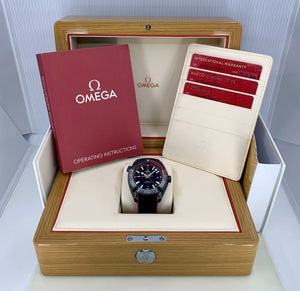 Omega Seamaster Planet Ocean 600M GMT Deep Black