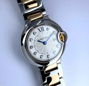 Cartier Ballon Bleu Ladies Diamonds