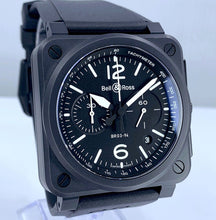 Load image into Gallery viewer, Bell &amp; Ross BR 03-94 Black Matte Chronograph