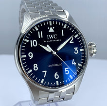 Load image into Gallery viewer, IWC Big Pilot&#39;s Watch 43 Blue