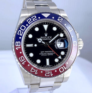 Rolex GMT-Master II ''Pepsi'' White Gold