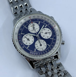 Breitling Navitimer Twin Sixty Blue Special Edition