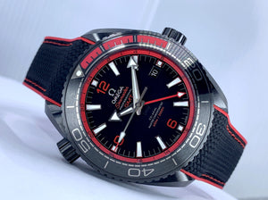 Omega Seamaster Planet Ocean 600M GMT Deep Black