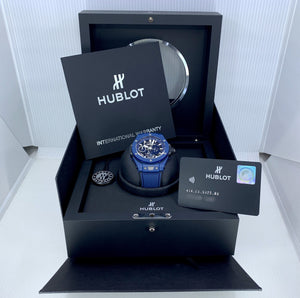 Hublot Big Bang Meca-10 Blue Ceramic