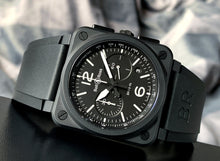 Load image into Gallery viewer, Bell &amp; Ross BR 03-94 Black Matte Chronograph