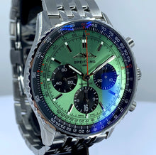 Load image into Gallery viewer, Breitling Navitimer B01 Mint Green Boutique Edition