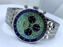 Load image into Gallery viewer, Breitling Navitimer B01 Mint Green Boutique Edition